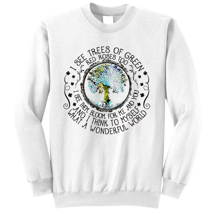 Myself What A Wonderful World Sweatshirt