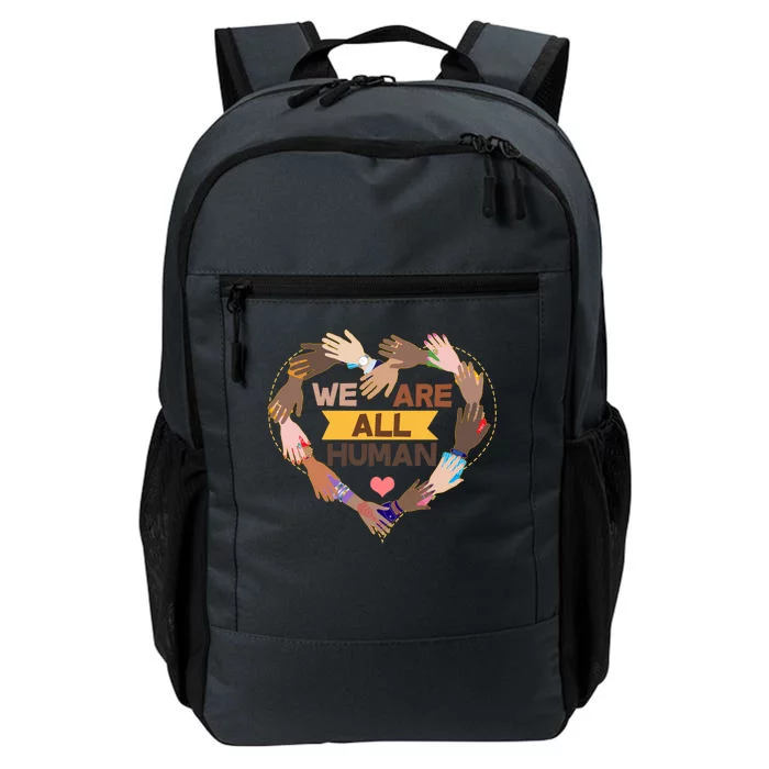 Multicultural We Are All Human Daily Commute Backpack