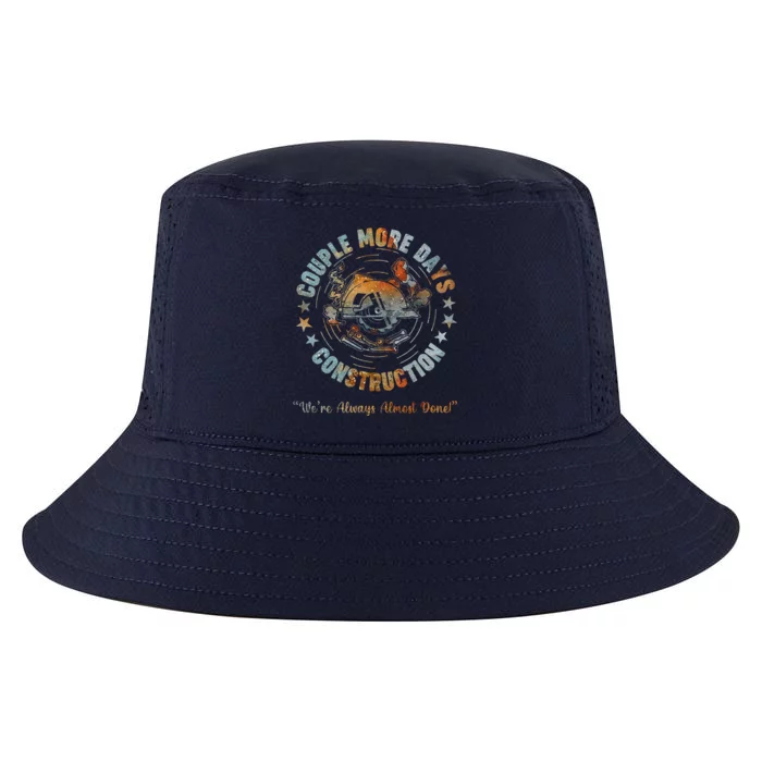 Mechanic We’Re Always Almost Done Mechanics Cool Comfort Performance Bucket Hat