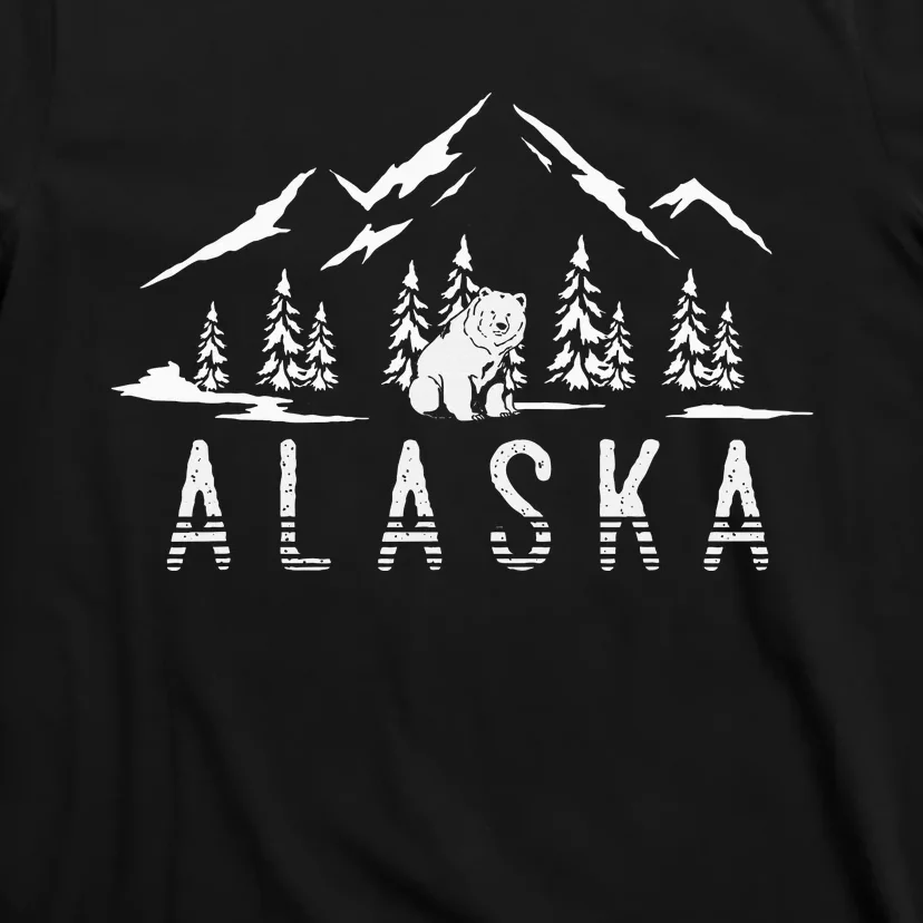 Mountain Wildlife Animal Alaskan Bear Nature Alaska T-Shirt