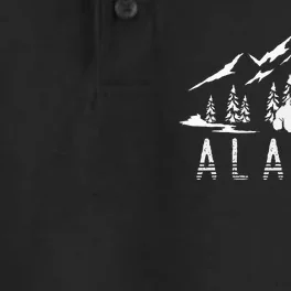 Mountain Wildlife Animal Alaskan Bear Nature Alaska Dry Zone Grid Performance Polo