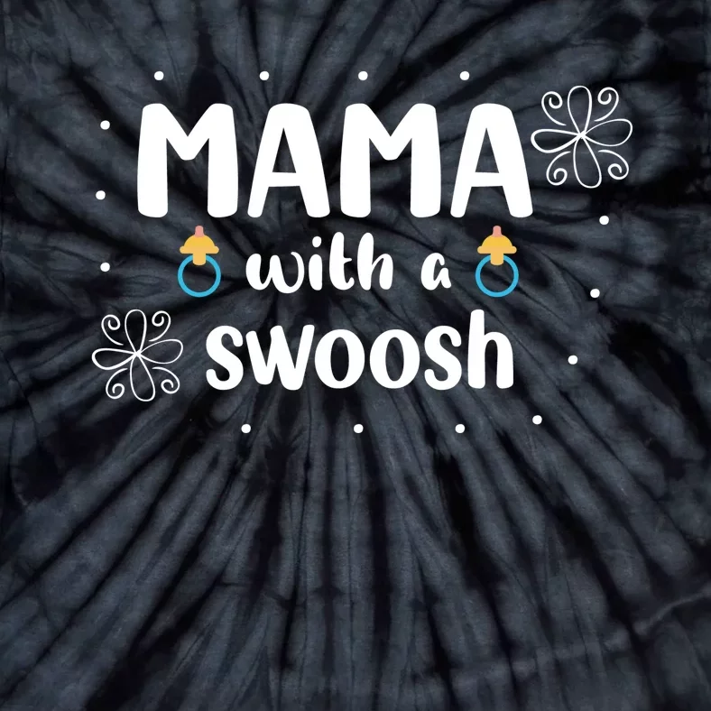 Mama With A Swoosh Tie-Dye T-Shirt