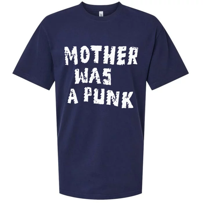 Mother Was A Punk Sueded Cloud Jersey T-Shirt