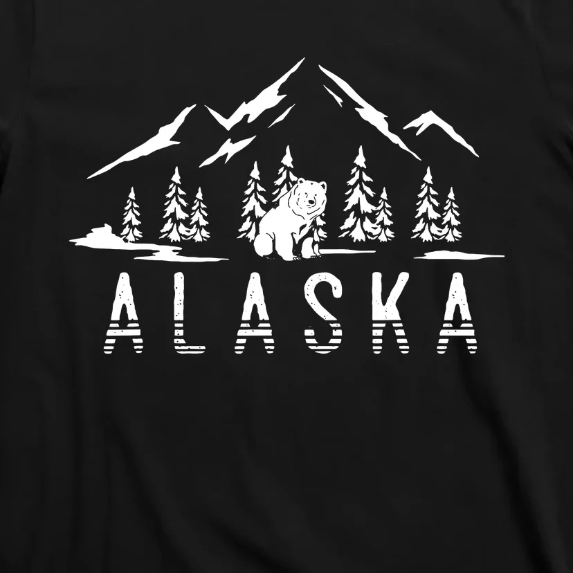 Mountain Wildlife Animal Alaskan Bear Nature Alaska T-Shirt