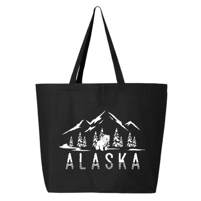 Mountain Wildlife Animal Alaskan Bear Nature Alaska 25L Jumbo Tote