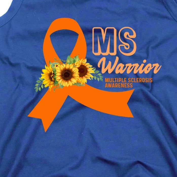 Ms Warrior Awareness Gift Ms Awareness Funny Gift Tank Top