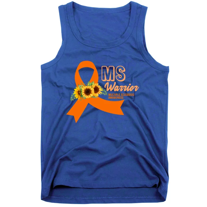 Ms Warrior Awareness Gift Ms Awareness Funny Gift Tank Top