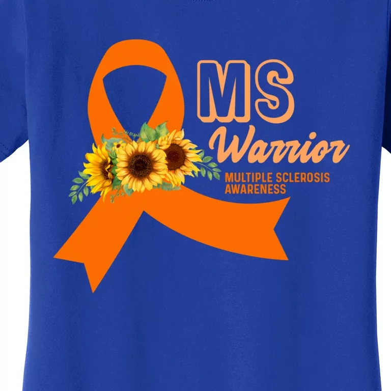 Ms Warrior Awareness Gift Ms Awareness Funny Gift Women's T-Shirt