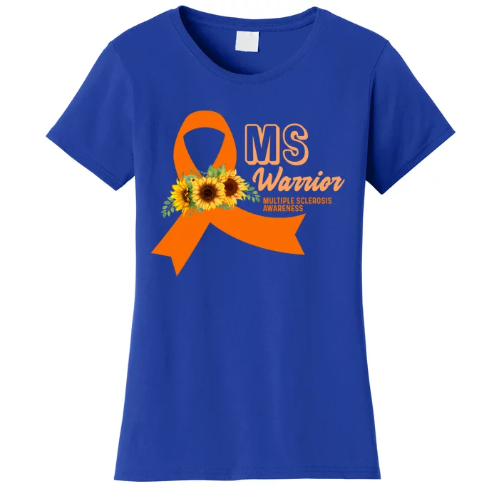 Ms Warrior Awareness Gift Ms Awareness Funny Gift Women's T-Shirt