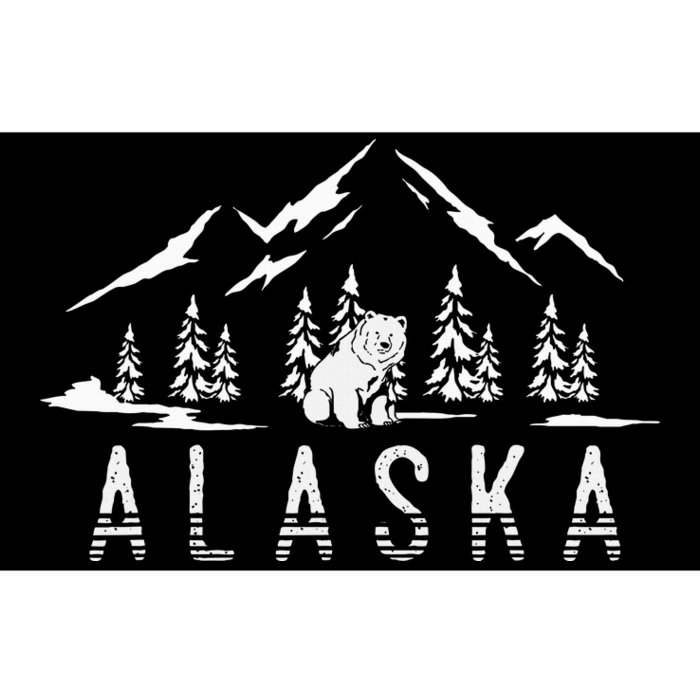 Mountain Wildlife Animal Alaskan Bear Nature Alaska Bumper Sticker