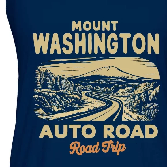 Mount Washington Auto Road Road Trip Adventure Ladies Essential Flowy Tank