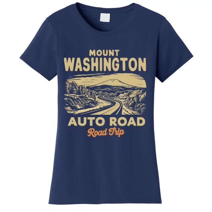 Mount Washington Auto Road Road Trip Adventure Women's T-Shirt