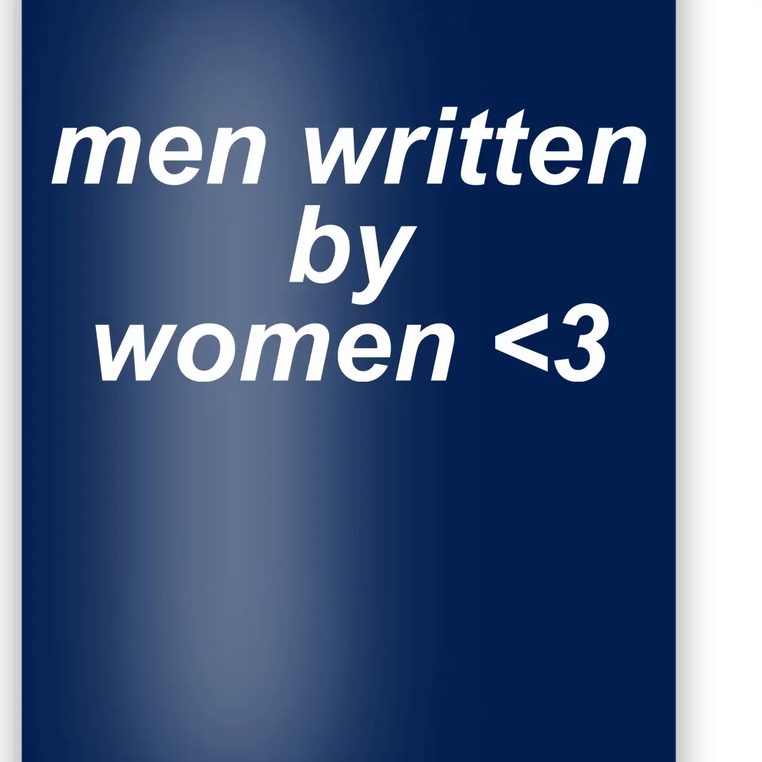 Men Written By Women Poster