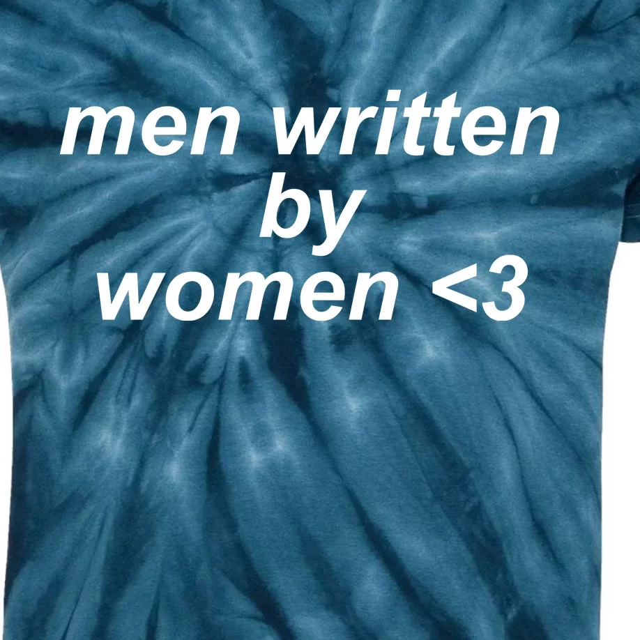 Men Written By Women Kids Tie-Dye T-Shirt