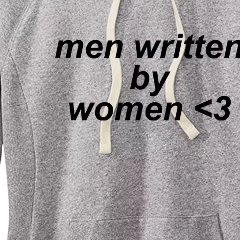 Men Written By Women Women's Fleece Hoodie