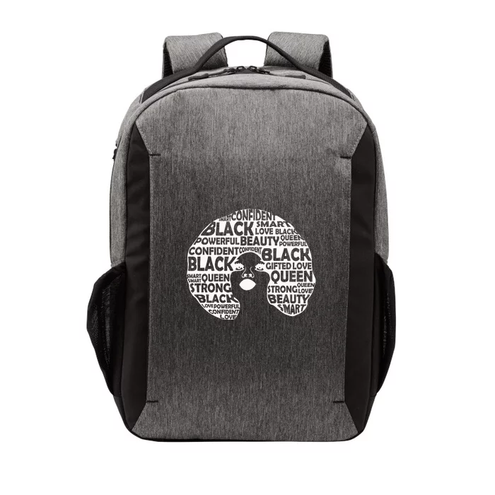 Melanin Women Black History Month Gift Vector Backpack