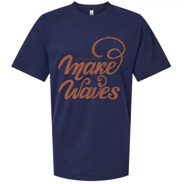 Make Waves Beach Vacation Sueded Cloud Jersey T-Shirt