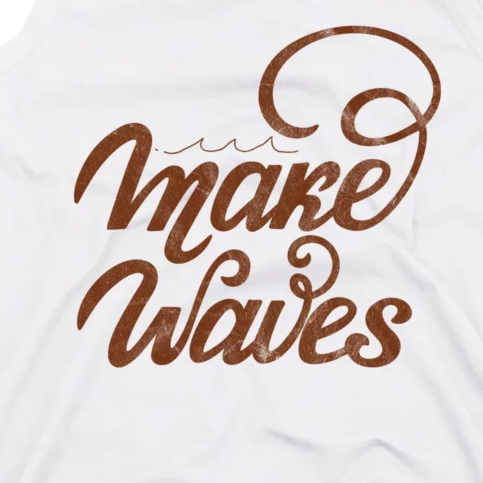 Make Waves Beach Vacation Tank Top