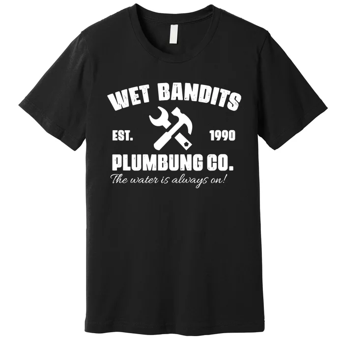 Movies Wet Bandits Plumbing Co Christmas Premium T-Shirt