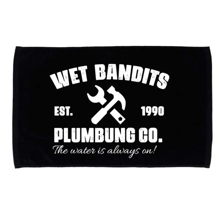 Movies Wet Bandits Plumbing Co Christmas Microfiber Hand Towel