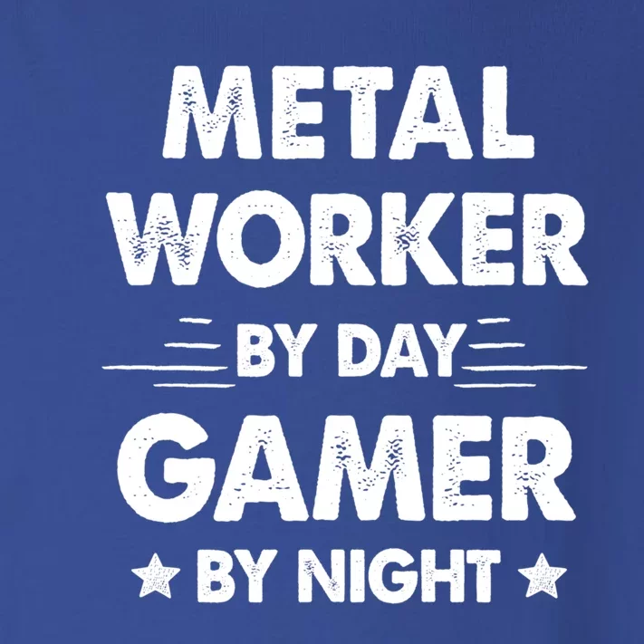 Metal Worker By Day Gamer By Night Gift Toddler Long Sleeve Shirt