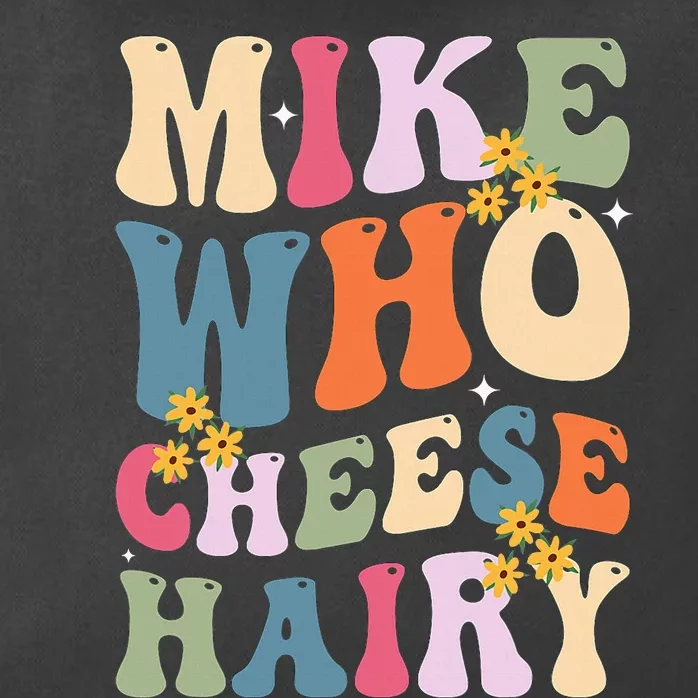 Mike Who Cheese Hairy Zip Tote Bag