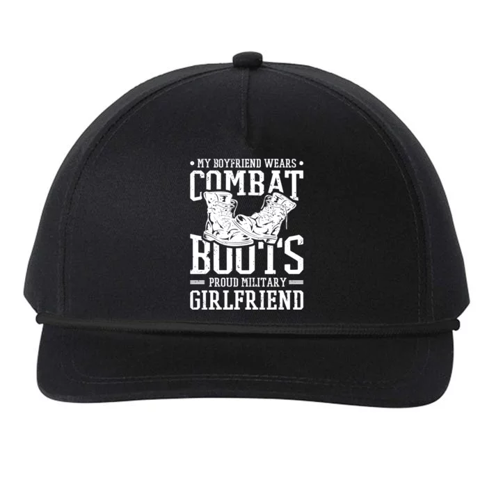 Military Wears Combat Boots Proud Army Friend Cute Gift Snapback Five-Panel Rope Hat