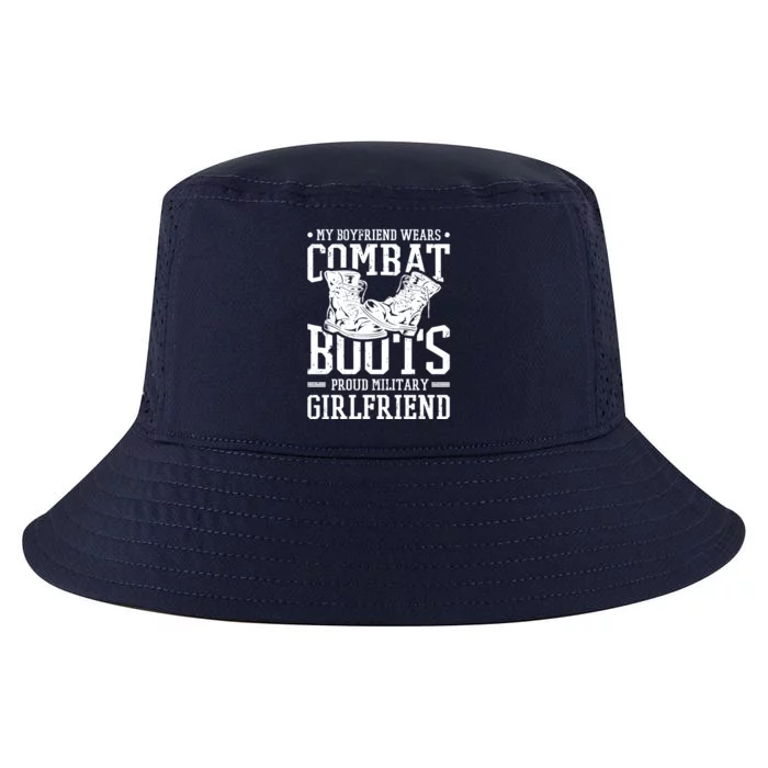 Military Wears Combat Boots Proud Army Friend Cute Gift Cool Comfort Performance Bucket Hat