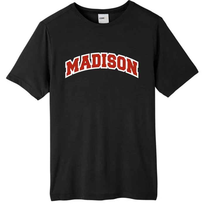 Madison Wisconsin Classic Athletic Sports ChromaSoft Performance T-Shirt