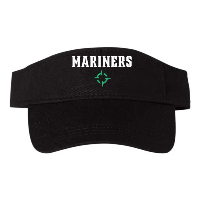 Mariners With Compass Valucap Bio-Washed Visor