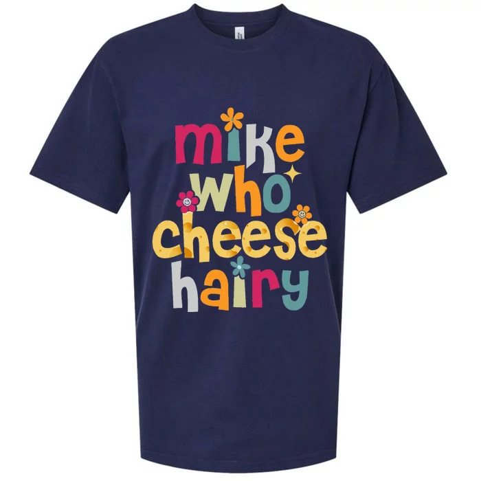 Mike Who Cheese Hairy Sueded Cloud Jersey T-Shirt