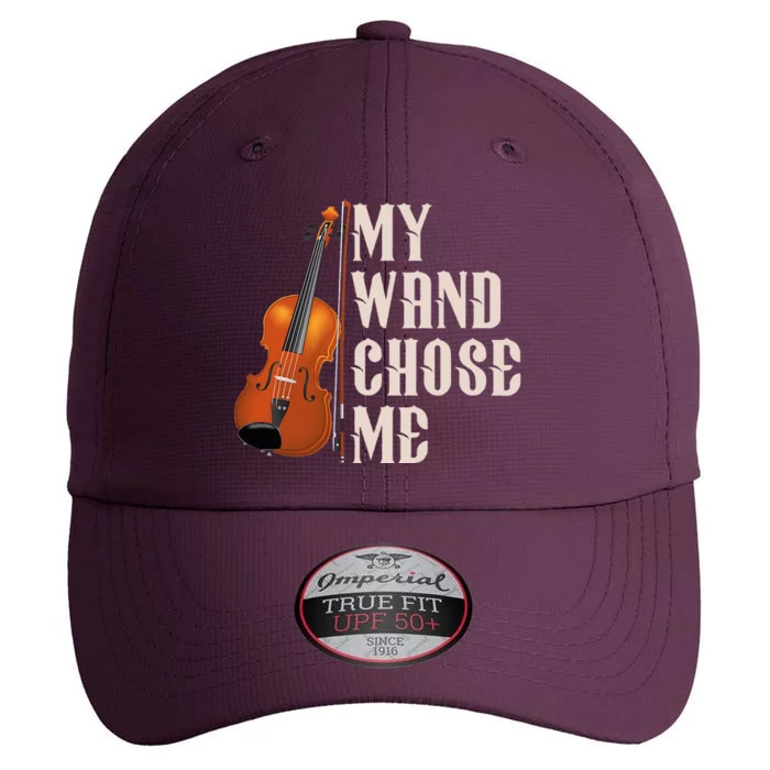 My Wand Chose Me Violin Musician Humor The Original Performance Cap