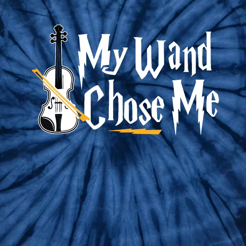 My Wand Chose Me Violin Player Violinist Music Tie-Dye T-Shirt