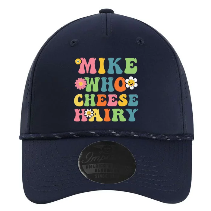 Mike Who Cheese Hairy Funny Word Play Humor Harry Performance The Dyno Cap