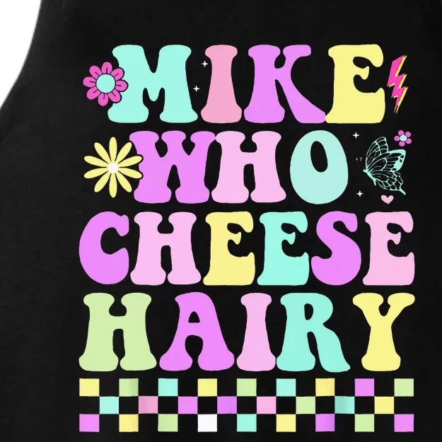 Mike Who Cheese Hairy Ladies Tri-Blend Wicking Tank