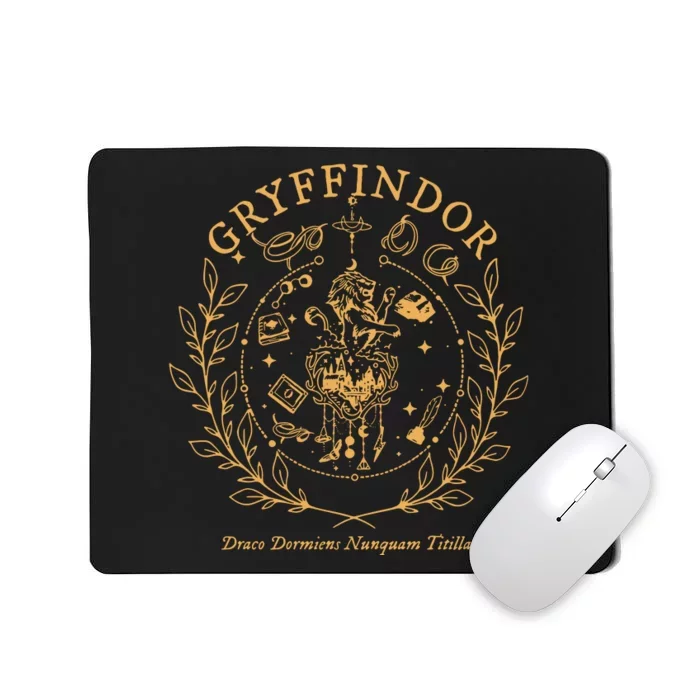 Magical Wizard Castle House Mousepad