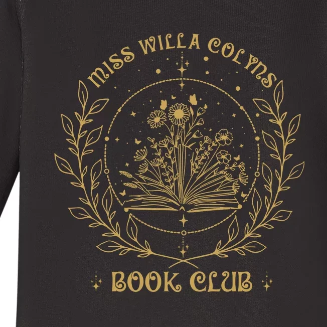 Miss Willa Colyns Book Club Baby Long Sleeve Bodysuit