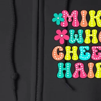 Mike Who Cheese Hairy Funny Aduls Saying Full Zip Hoodie