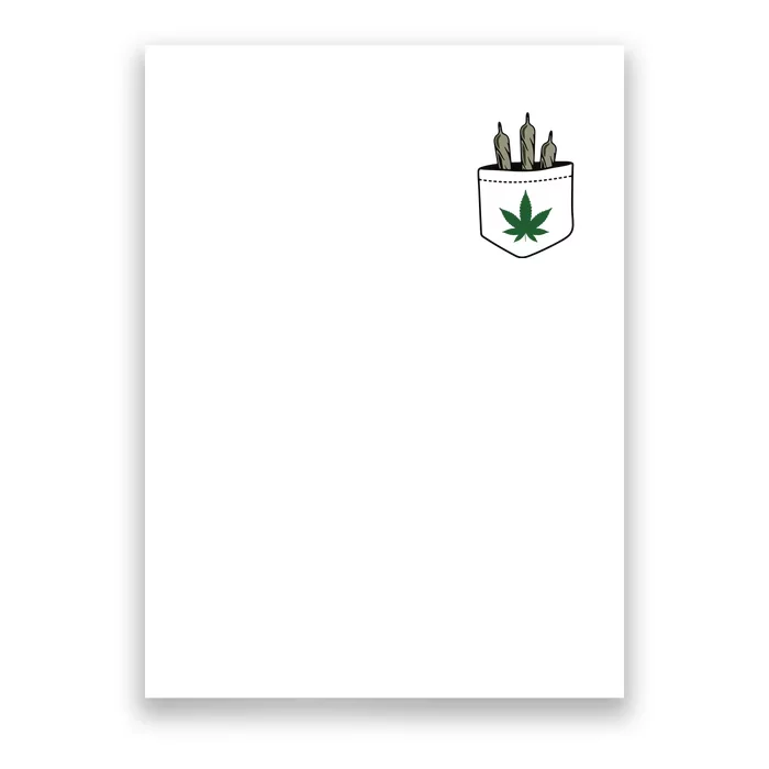 Marijuana Weed Cannabis Leaf Joint Poster