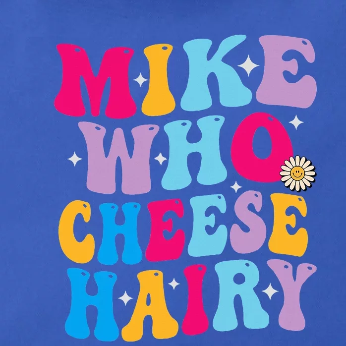 Mike Who Cheese Hairy Funny Memeadultsocial Media Joke Zip Tote Bag