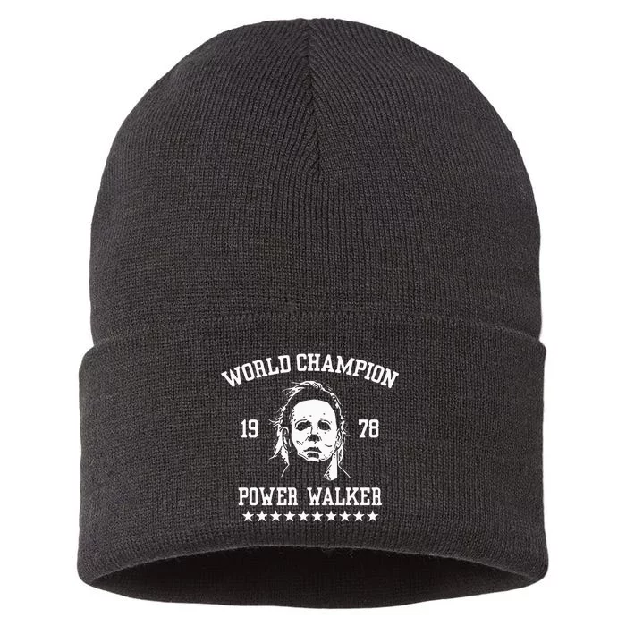 Myers World Champion 1978 Power Walker Sustainable Knit Beanie