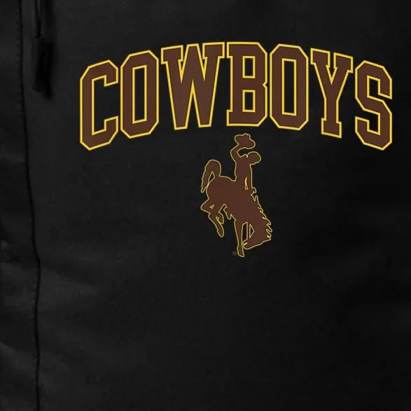 Mens Wyoming Cowboys Apparel Cowboys Arch & Logo Daily Commute Backpack