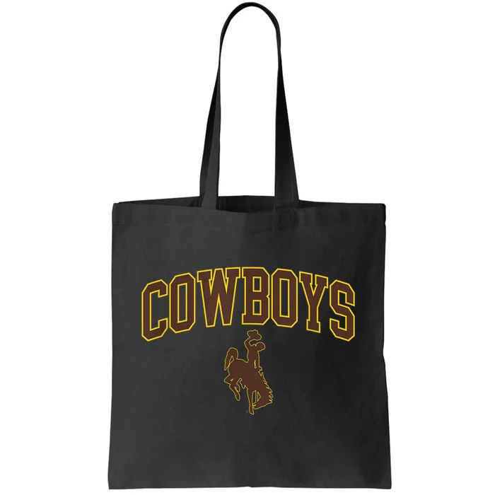 Mens Wyoming Cowboys Apparel Cowboys Arch & Logo Tote Bag