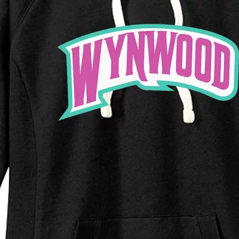 Miami Wynwood District For Tourist & Miami Locals Women's Fleece Hoodie