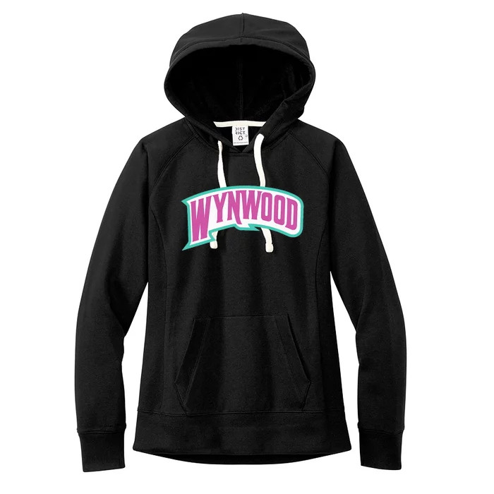 Miami Wynwood District For Tourist & Miami Locals Women's Fleece Hoodie