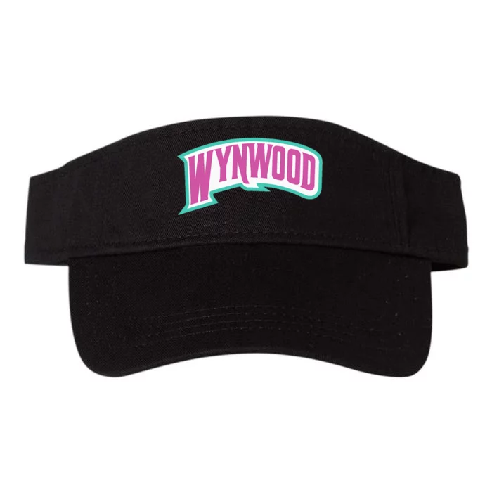 Miami Wynwood District For Tourist & Miami Locals Valucap Bio-Washed Visor