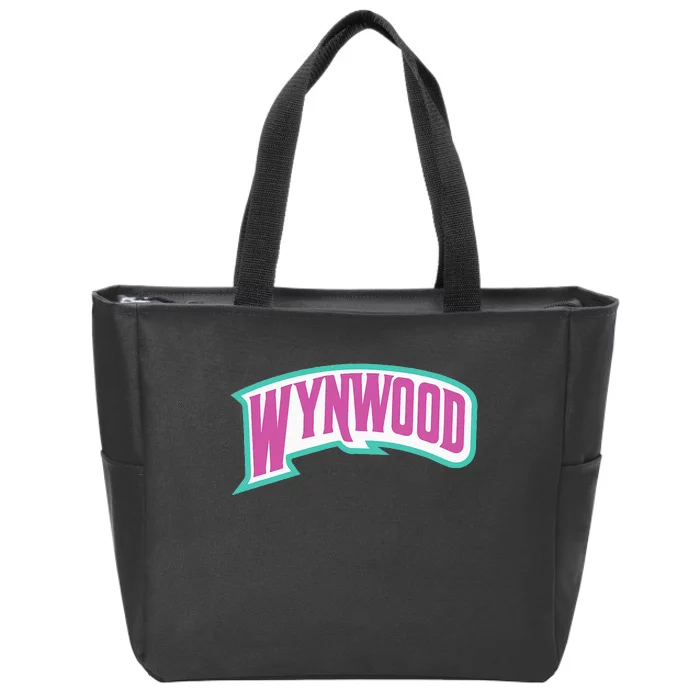 Miami Wynwood District For Tourist & Miami Locals Zip Tote Bag