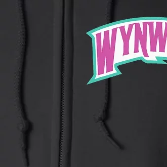 Miami Wynwood District For Tourist & Miami Locals Full Zip Hoodie