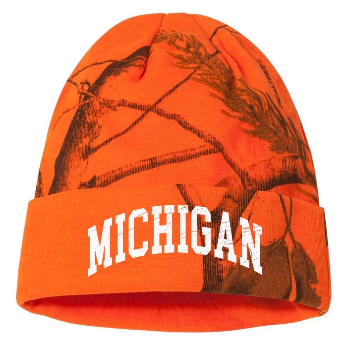 Michigan Worn Design Classic Kati - 12in Camo Beanie