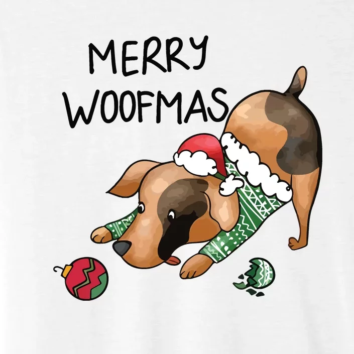 Merry Woofmas Dog Christmas ChromaSoft Performance T-Shirt